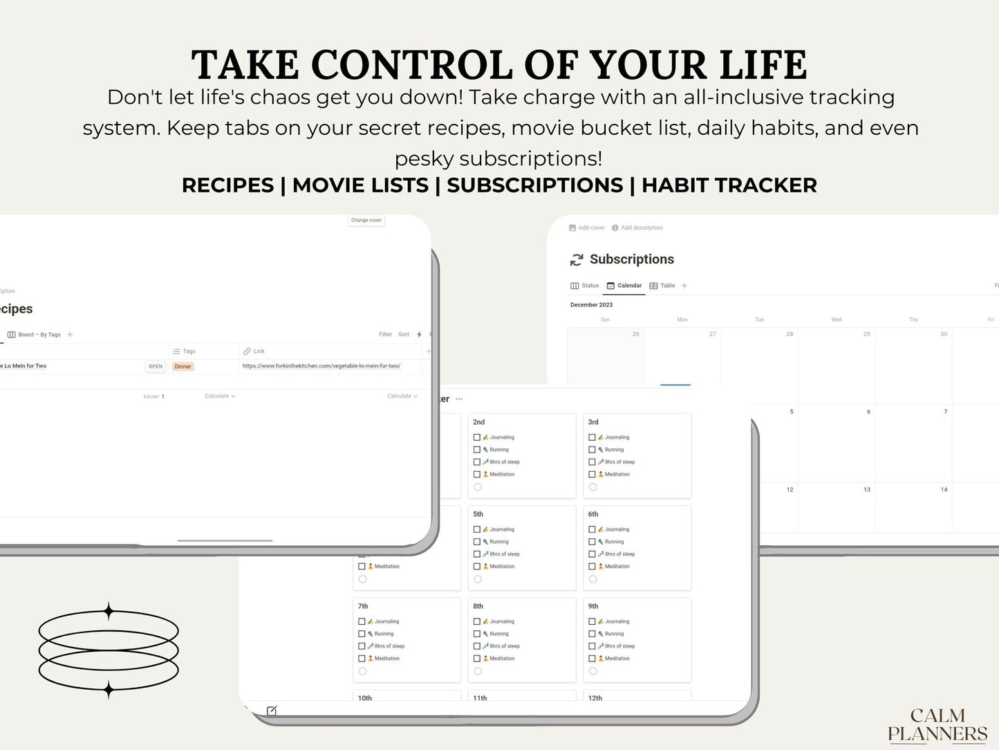 Minimal Muse All in One Notion Dashboard