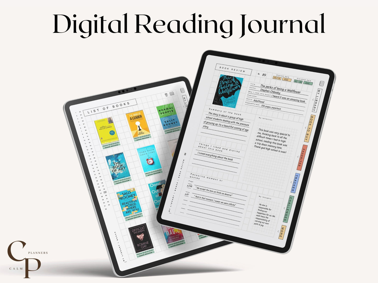 Digital Reading Journal