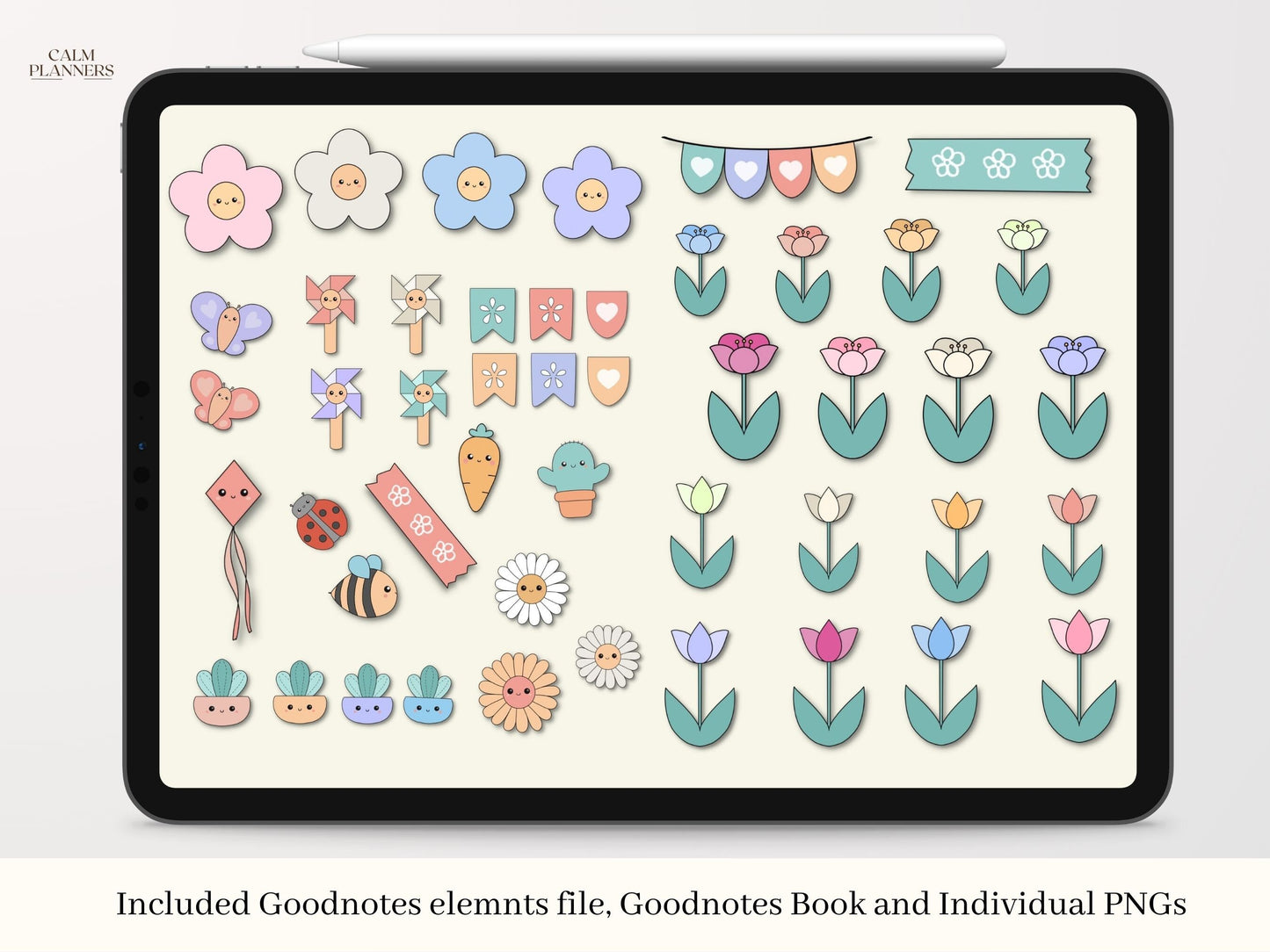April Digital Stickers