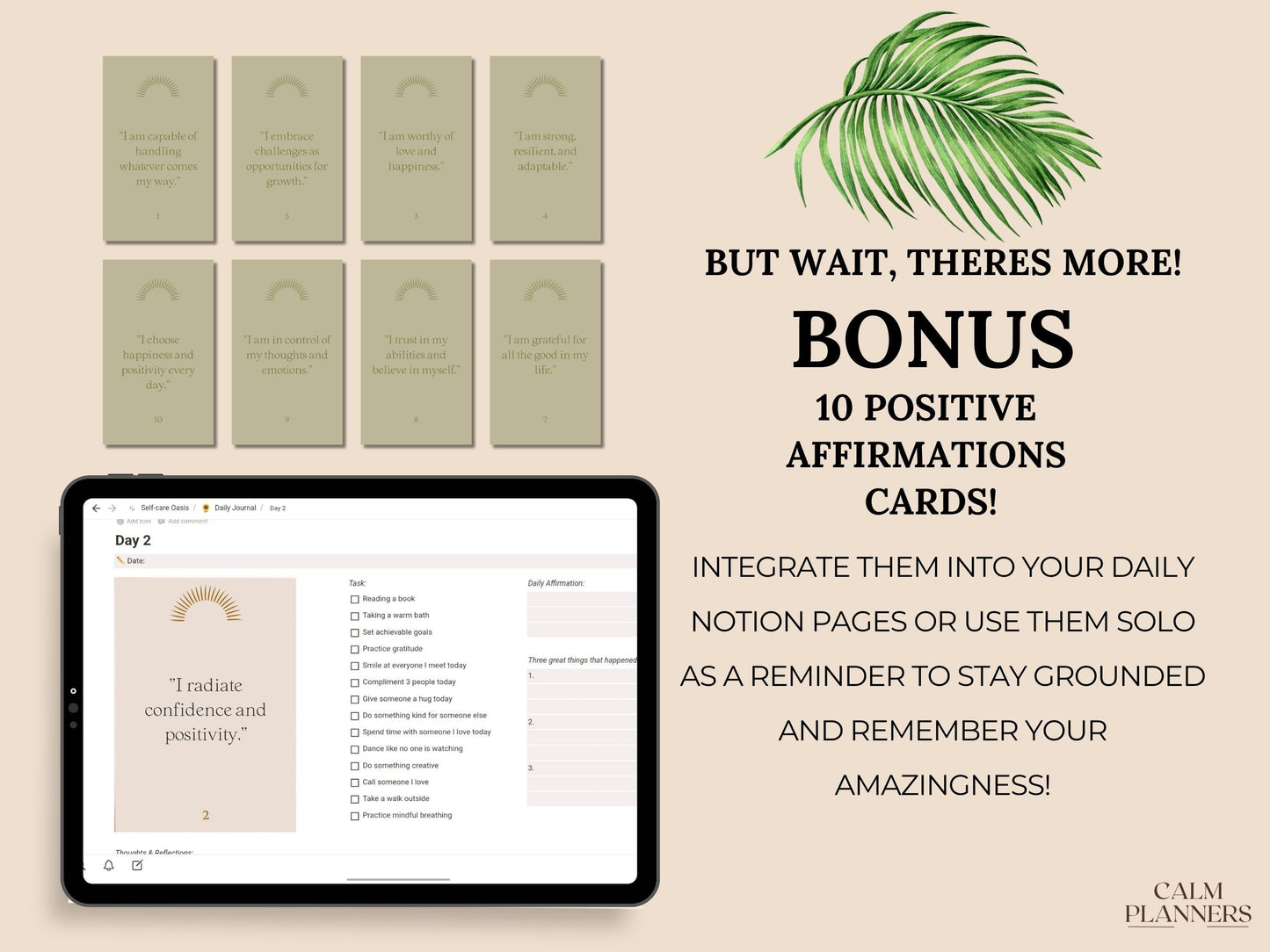 Self Care All In One Notion Template