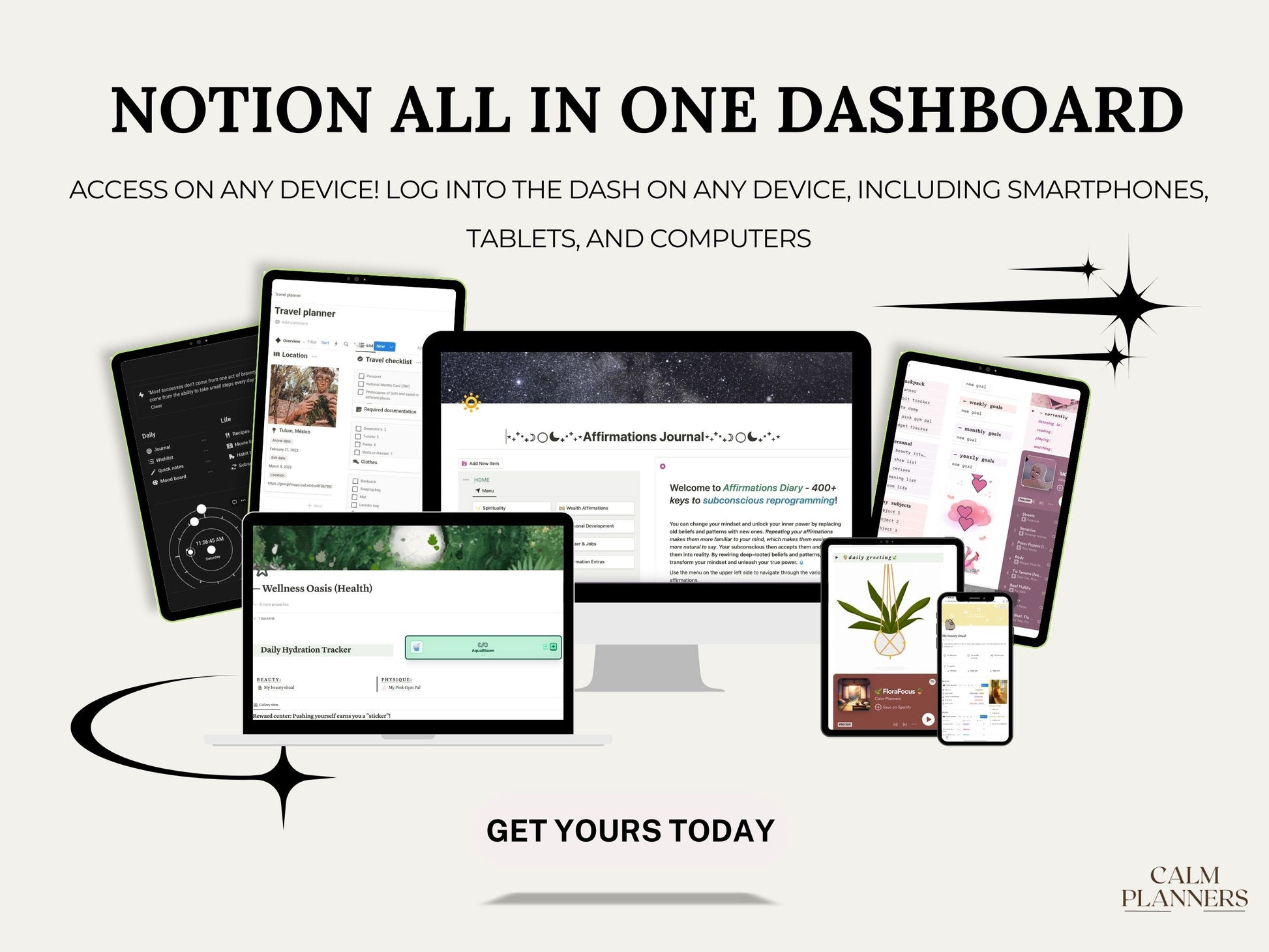 Ultimate Affirmation All-in-One Notion Dashboard