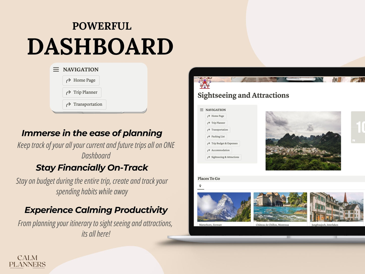 Ultimate Travel Journal & Organizer Template