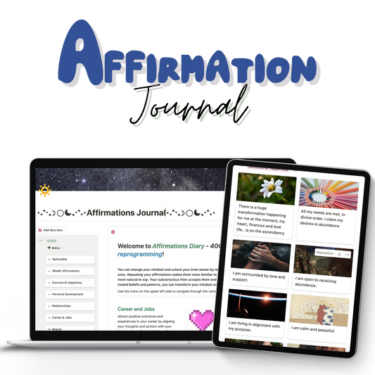 Ultimate Affirmation All-in-One Notion Dashboard