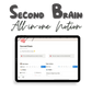 Second Brain All-In-One Notion Dashboard