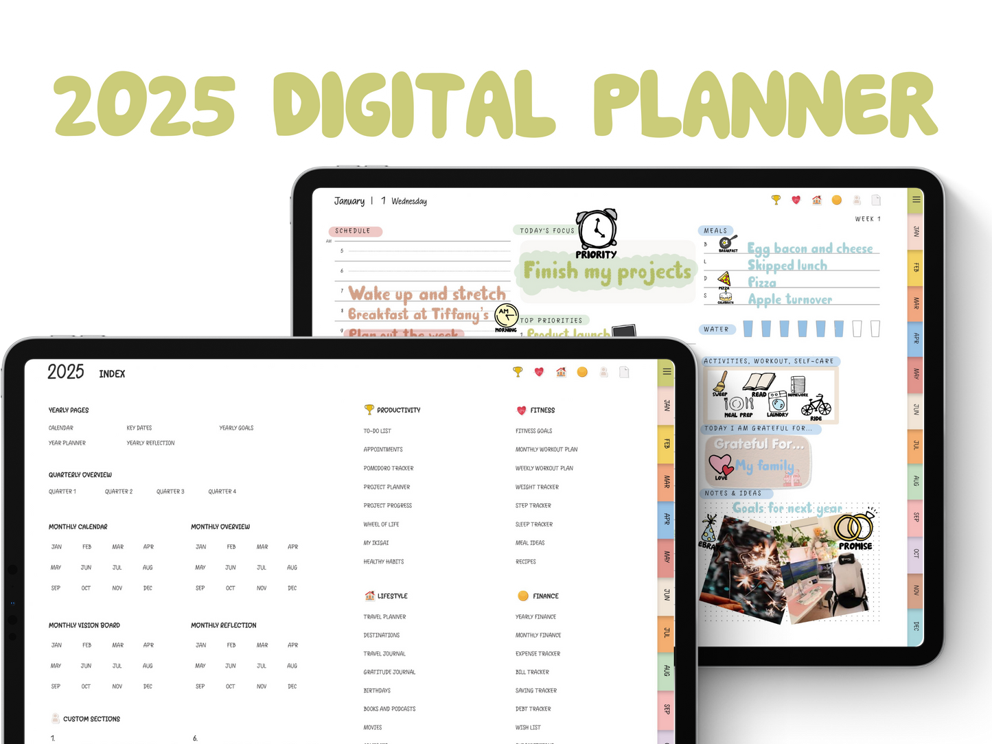 2025 Calm Planners Digital Planner