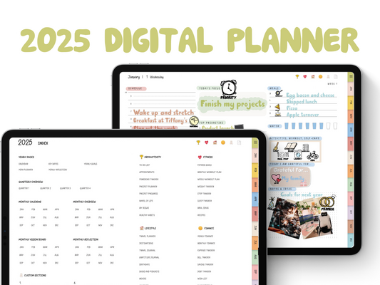 2025 Calm Planners Digital Planner