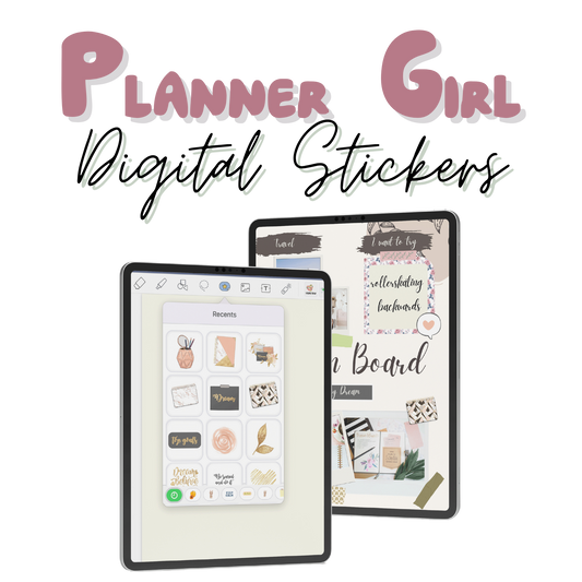 Planner Girl Digital Sticker Bundle