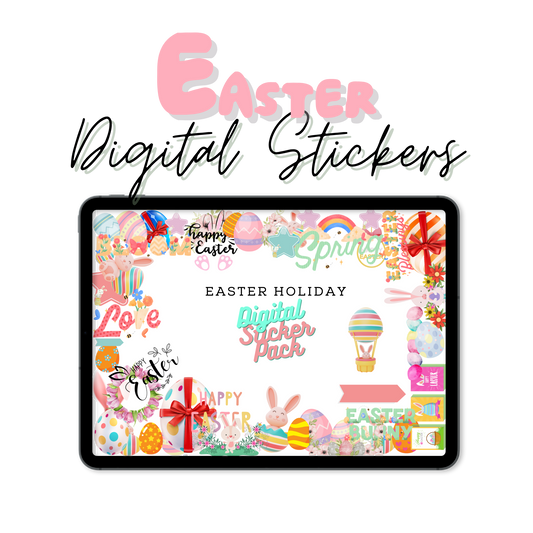 Easter Holiday Digital Stickers