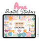 April Digital Stickers