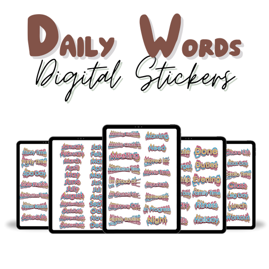 Daily Essential Words Stickers