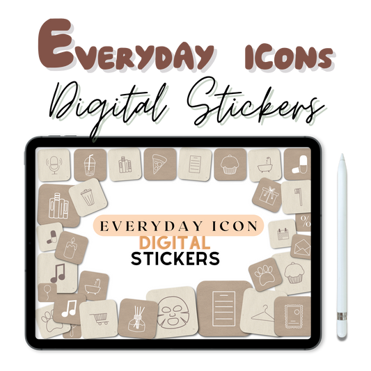 Nude Everyday Icons Set