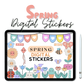 Spring Pastel Digital Stickers Set