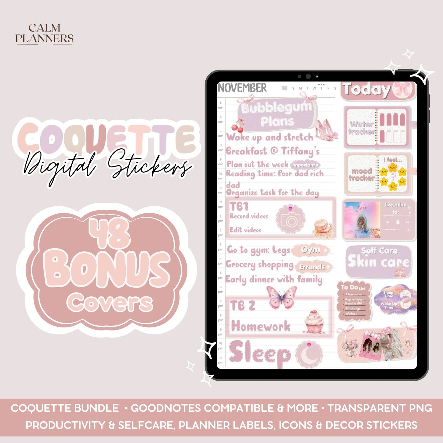 Coquette Sticker Bundle