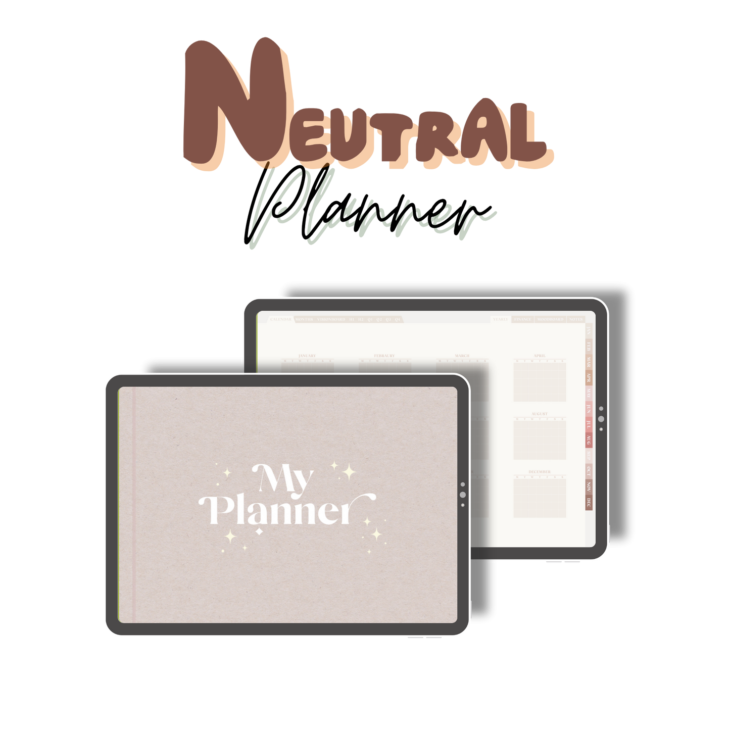 Neutral Digital planner