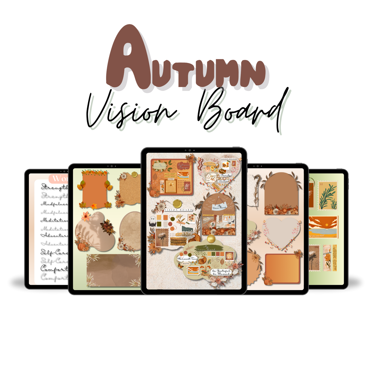 Autumn Vision Board Starter Kit