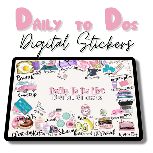 Daily Life Digital Stickers