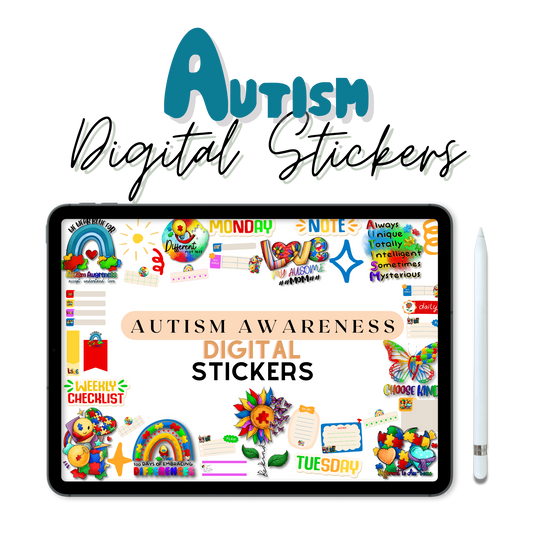 Autism Awareness Digital Stickers