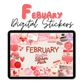 February Monthly Sticker Pack