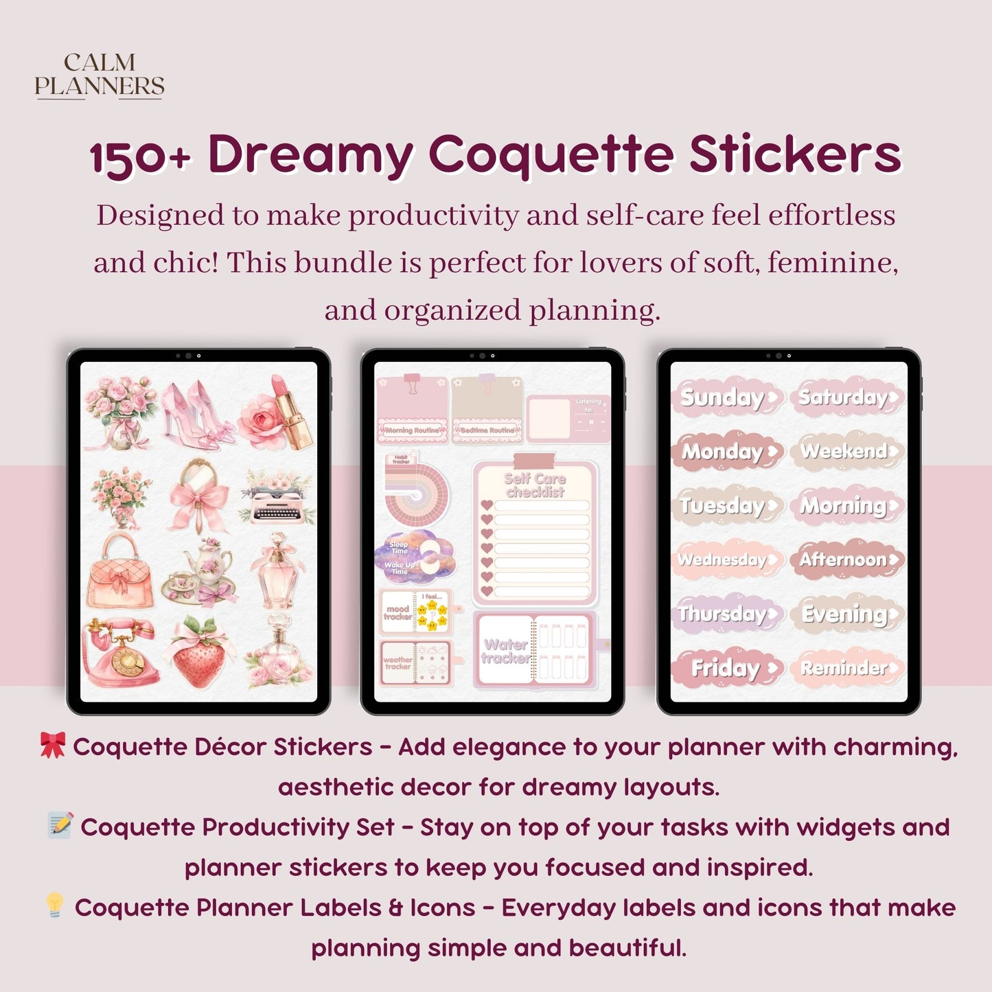 Coquette Sticker Bundle