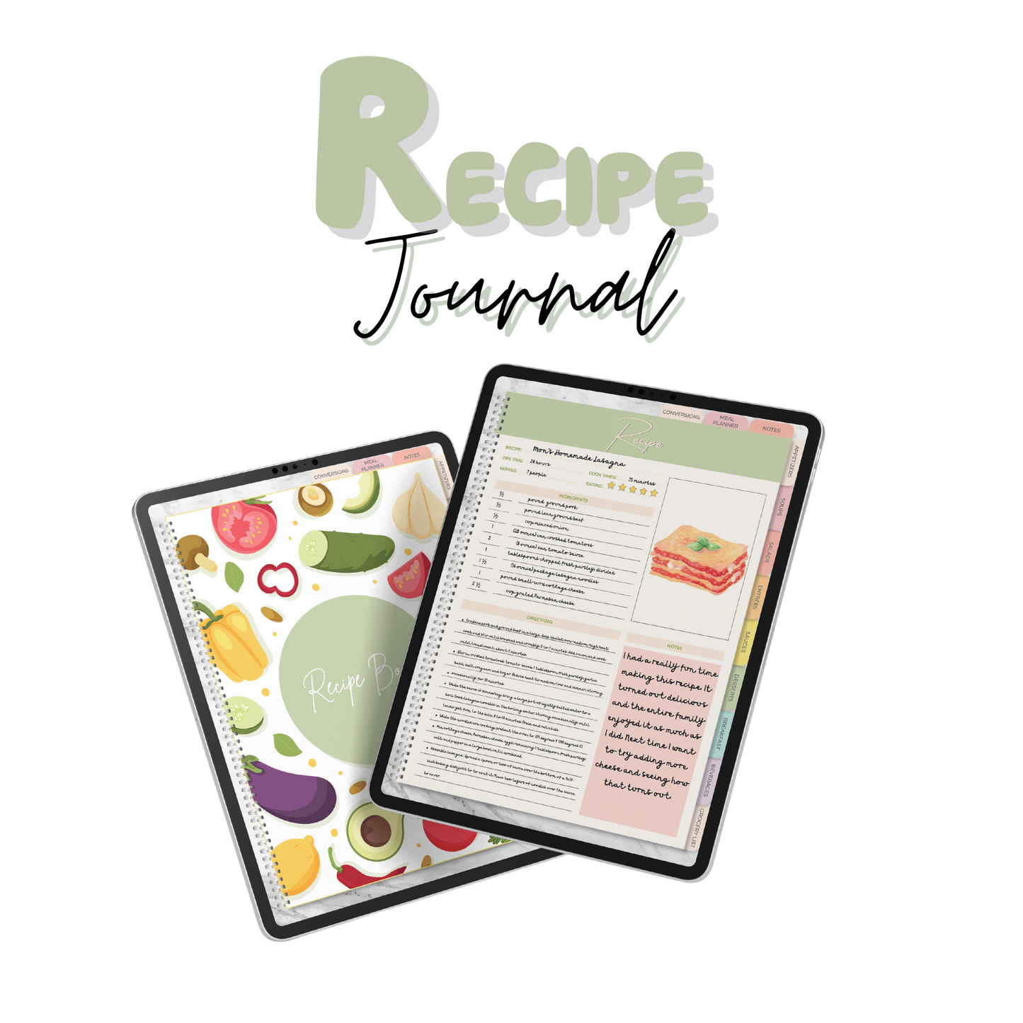 Digital Recipe Book