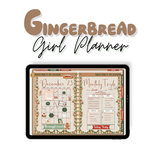 The Gingerbread Girl Seasonal Planner