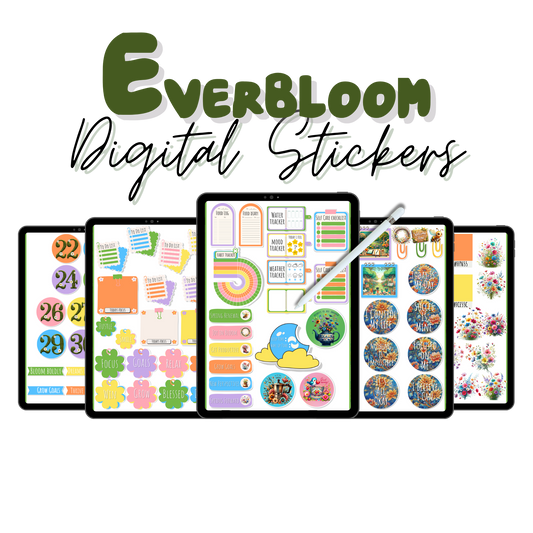 Spring EverBloom Digital Sticker Set