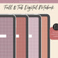 10 Subject Fall Digital Notebook