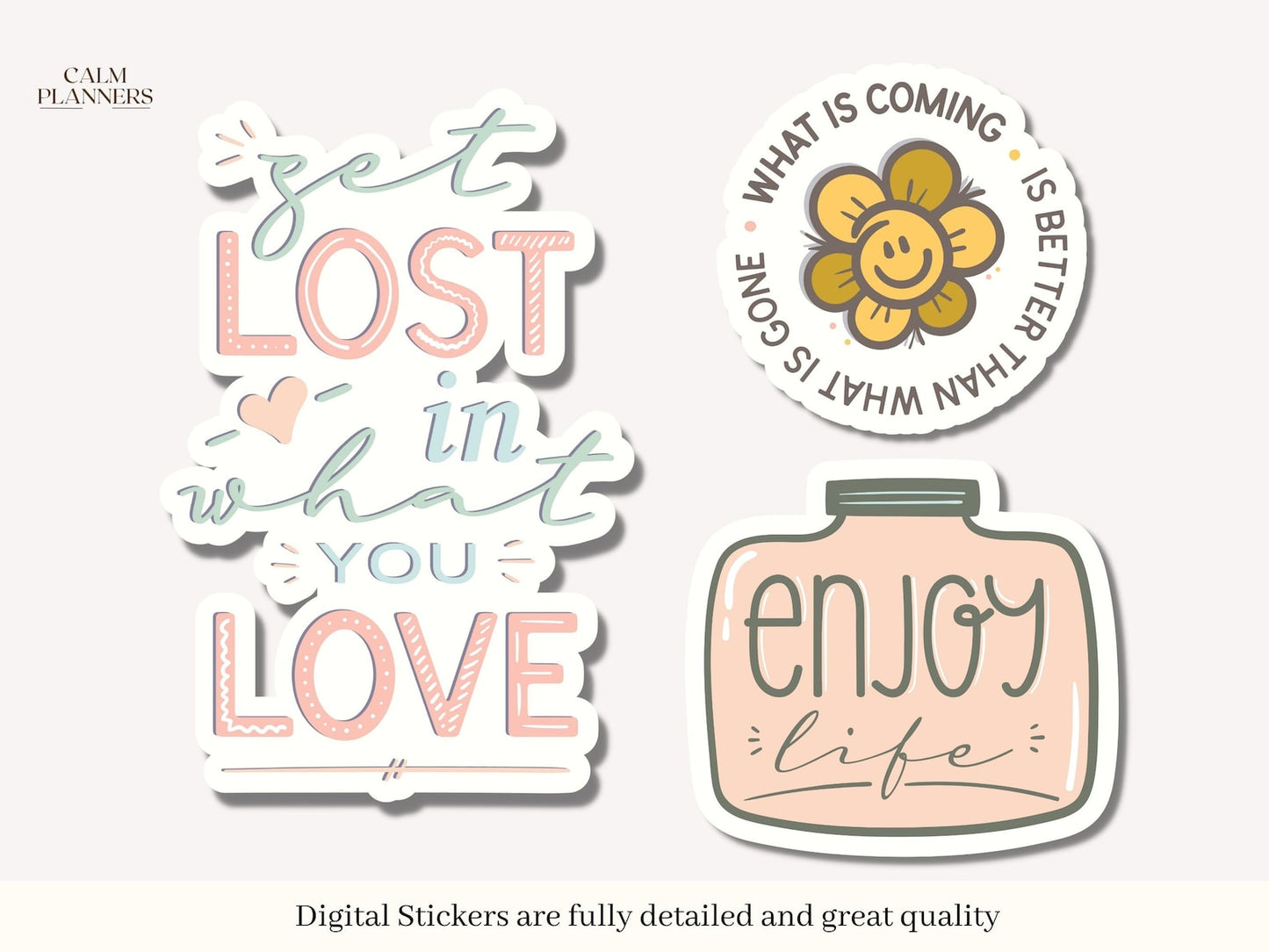 Motivational Digital Stickers