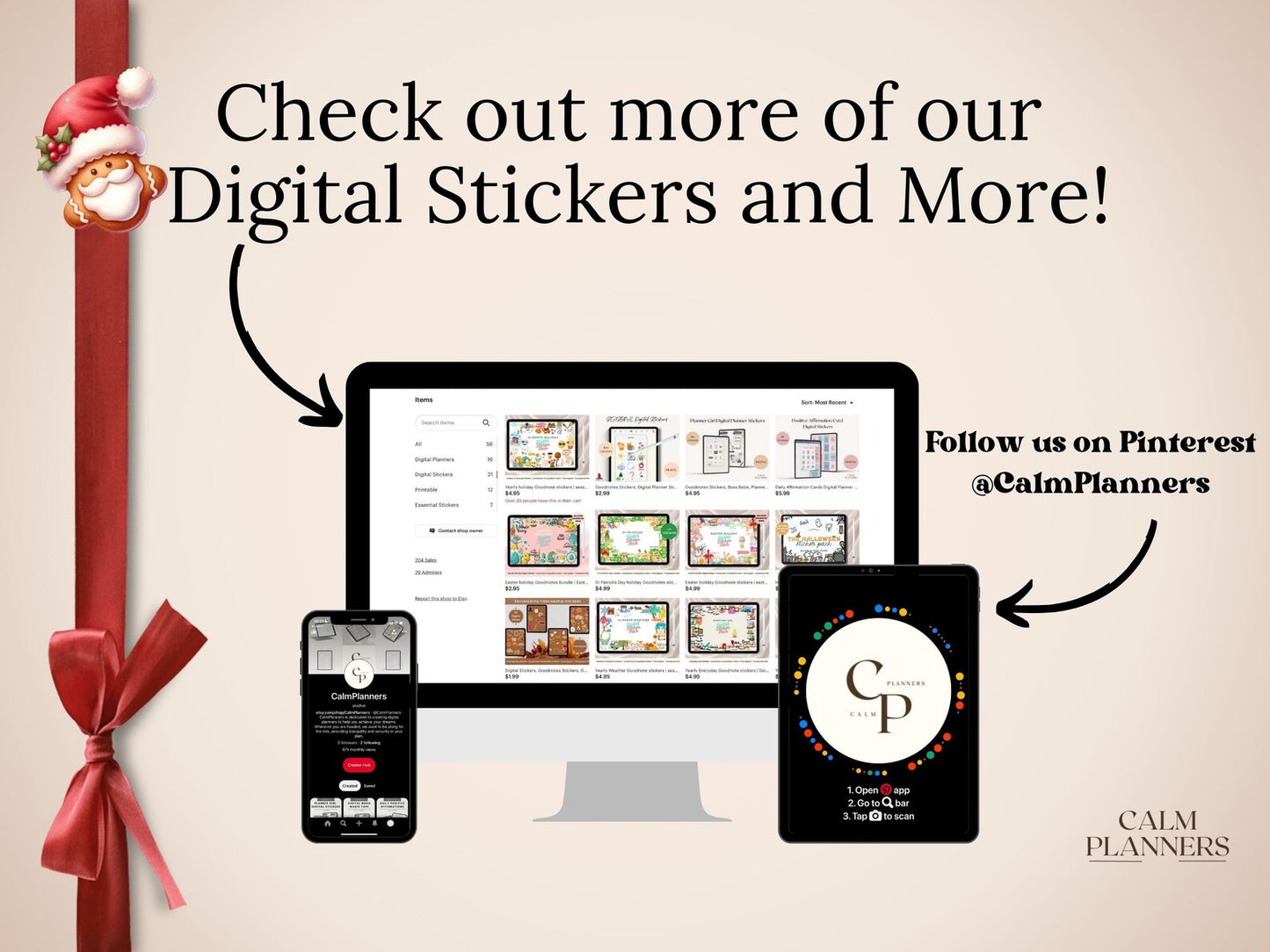 Holiday Digital Stickers Bundle