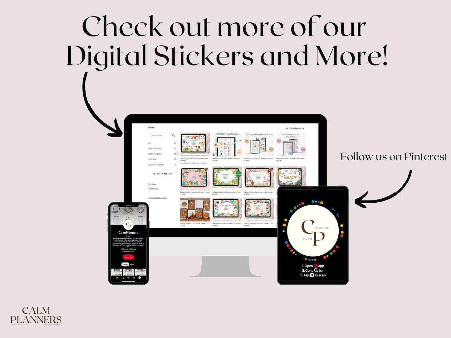 300+ February Digital Stickers