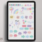 500+ Pastel iPad Sticker Bundle