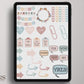 Boho Digital Stickers Bundle