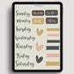 Planner Girl Digital Sticker Bundle