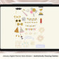 January Monthly Digital Stickers