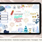 January Monthly Digital Stickers