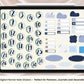 January Monthly Digital Stickers