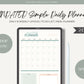 Undated Simple Digital Planner