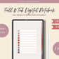 10 Subject Fall Digital Notebook