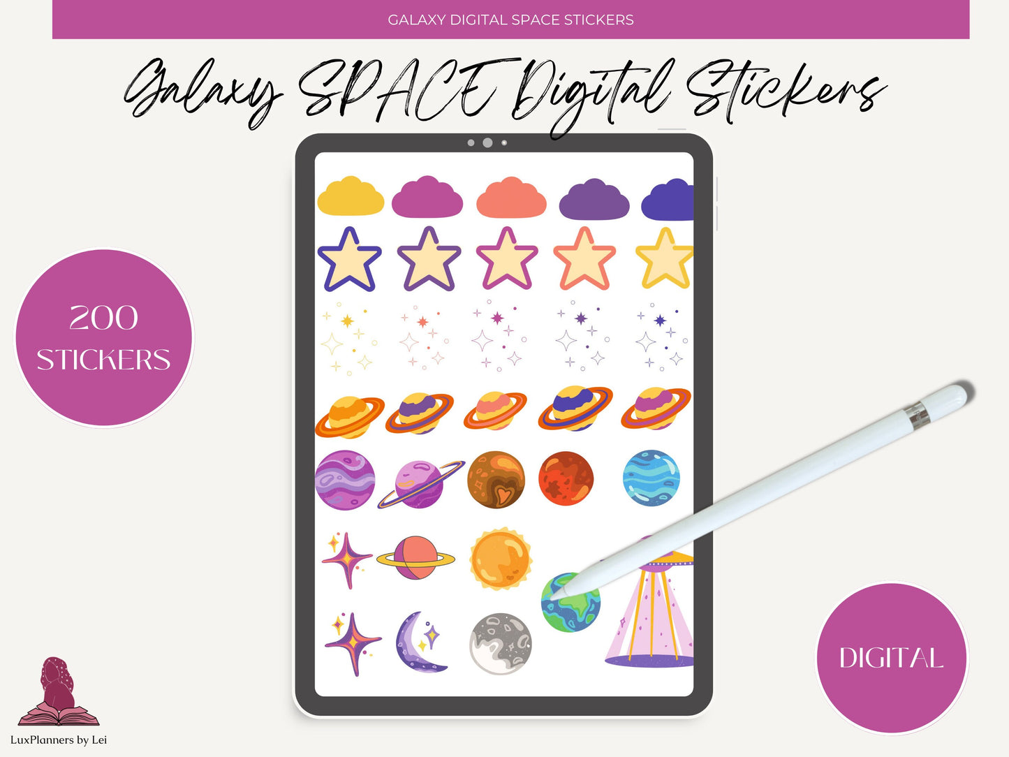 Galaxy Digital Stickers