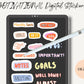 Motivational Digital Stickers Set