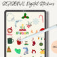 Seasonal Digital Stickers