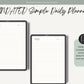 Undated Simple Digital Planner