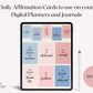 Daily Affirmation Cards Digital Stickers