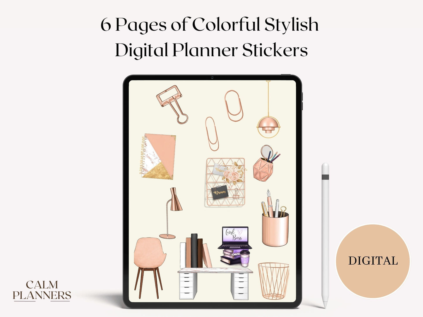 Planner Girl Digital Sticker Bundle