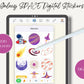 Galaxy Digital Stickers