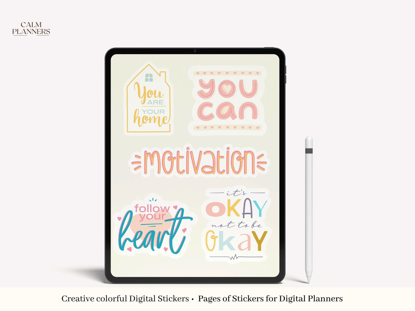 Motivational Digital Stickers