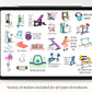 Fitness Planner Digital Sticker Set