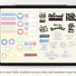 Fitness Digital Sticker Set