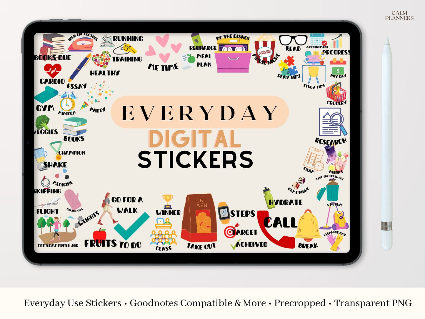 Everyday Digital Stickers