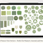 Botanical Digital Sticker Set